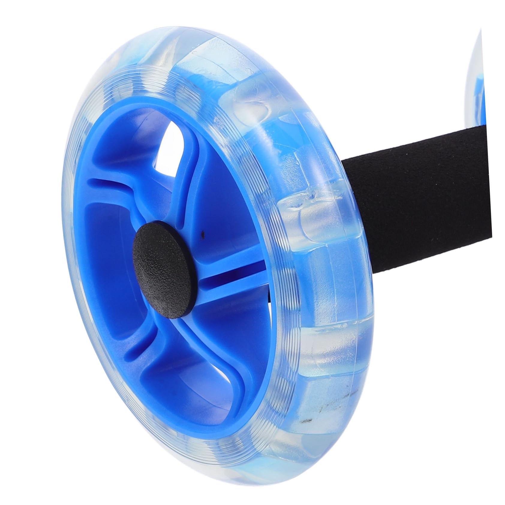 ABOOFAN Ruota Addominali Fitness Doppia Ruota e Manici Antiscivolo in Pp e Pvc, Leggera e Confortevole per Allenamento Addominale a Casa o Palestra