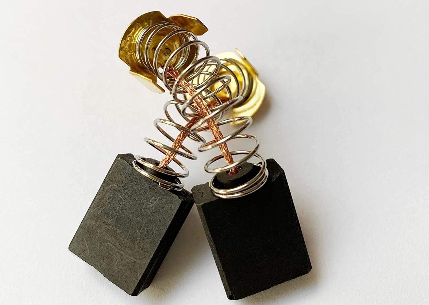 Carbon Brushes Pair for Erbauer ERB566CSW Sliding Mitre Saw 230V Amazon.co.uk DIY & Tools