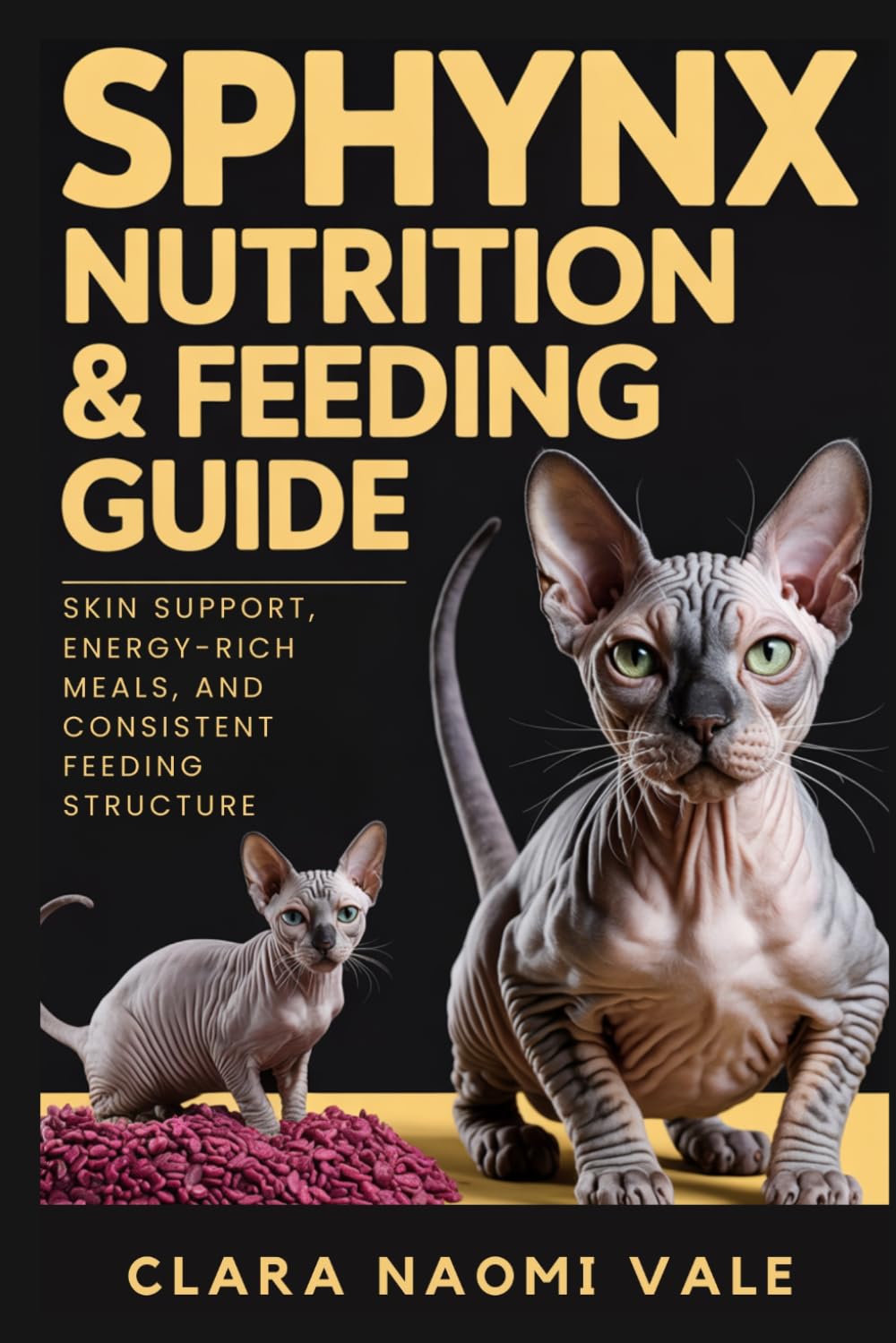 Sphynx Nutrition & Feeding Guide: Skin Support, Energy-Rich Meals, and Consistent Feeding Structure