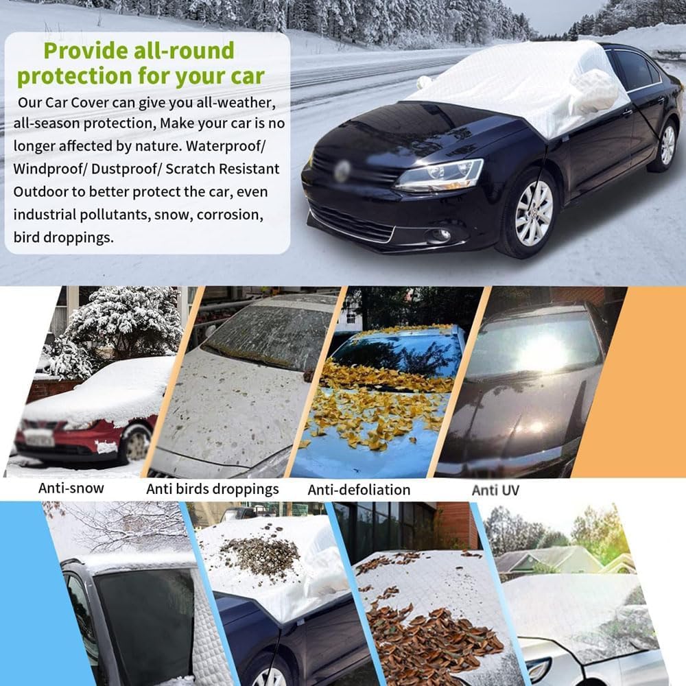 Copri Parabrezza Per Auto,Copertura Parabrezza Auto,Protezione - Foto 5