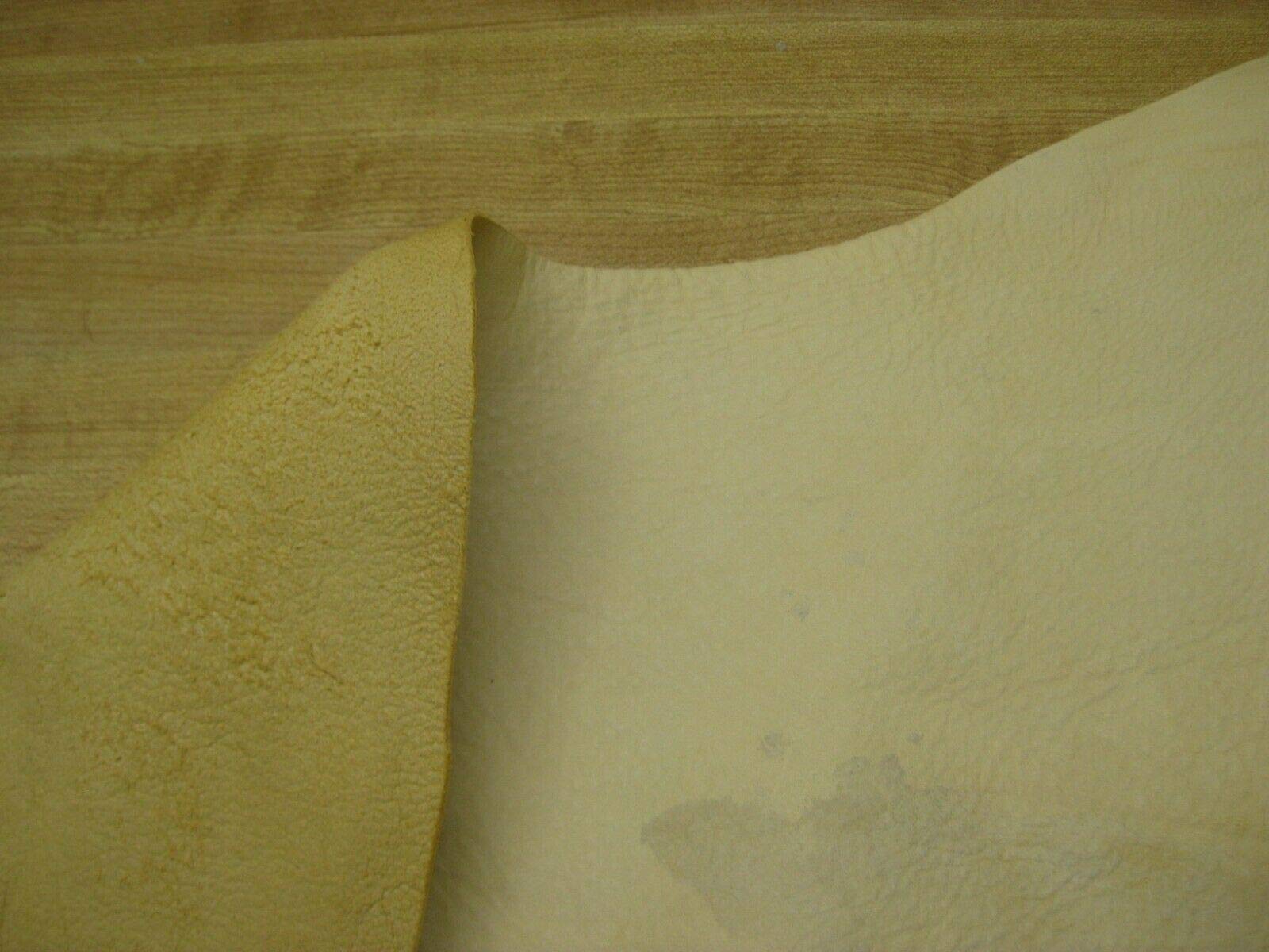 Real Tanned Deer Suede Leather Hide Smoke Color - 7.5 Sq Ft