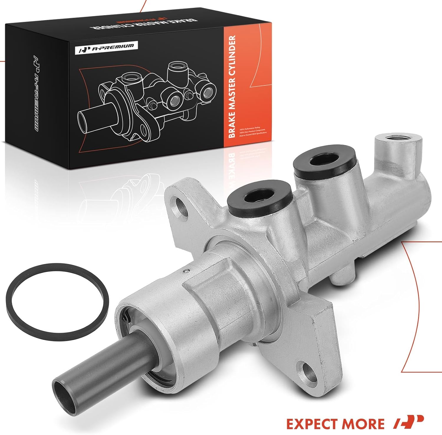 A-Premium Brake Master Cylinder Compatible with Mercedes-Benz Vehicles - C220 1995-1996, C230 1997, C280/C36 AMG W202 1995-1997, E320 W210/S124 1995, SLK230 A208 - Replaces# A0054306401, 0054306401