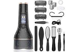 PureRadian: Electric Rechargeable Pedicure Foot File