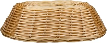 Yesland 16 Pack Plastic Oval Baskets, Food Storage & Fruit Basket, 22 x 15.8 x 6 cm Basket Bin for Kitchen, Restaurant, Centerpiece Display