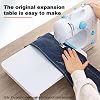 505A Mini Electric Sewing Machine, 12 Built-in Stitches with Extension Table, Portable Household Sewing Kit for Beginners, 27.5x12.1x26cm