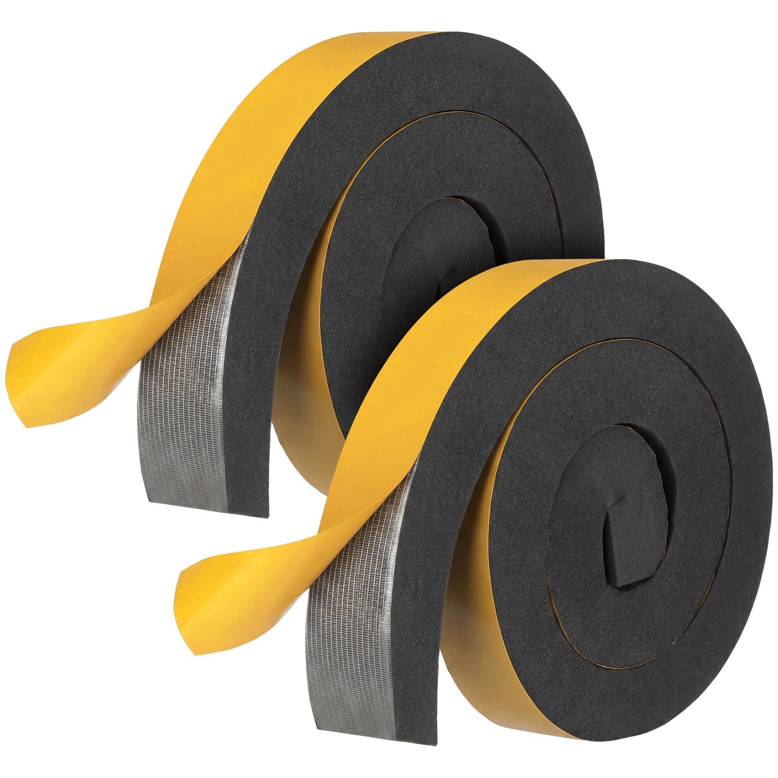 2-pk 2-1/4in x 2-1/4in x 42in Air Conditioner Foam Tape Window