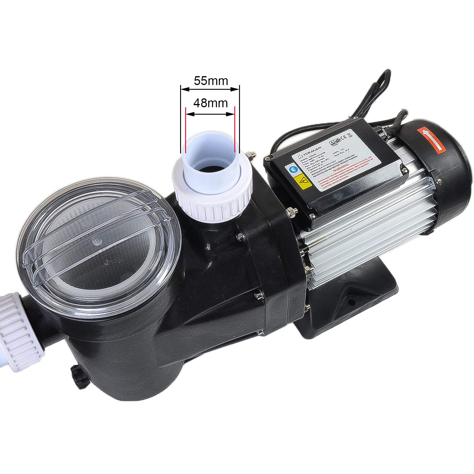 Swimming Pool Pump Pressure Spa Water 