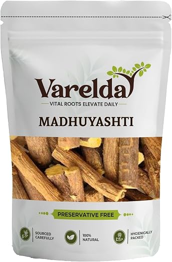 VARELDA Madhuyashti - Mulethi - Glycyrrhiza glabra (5000 Grams)