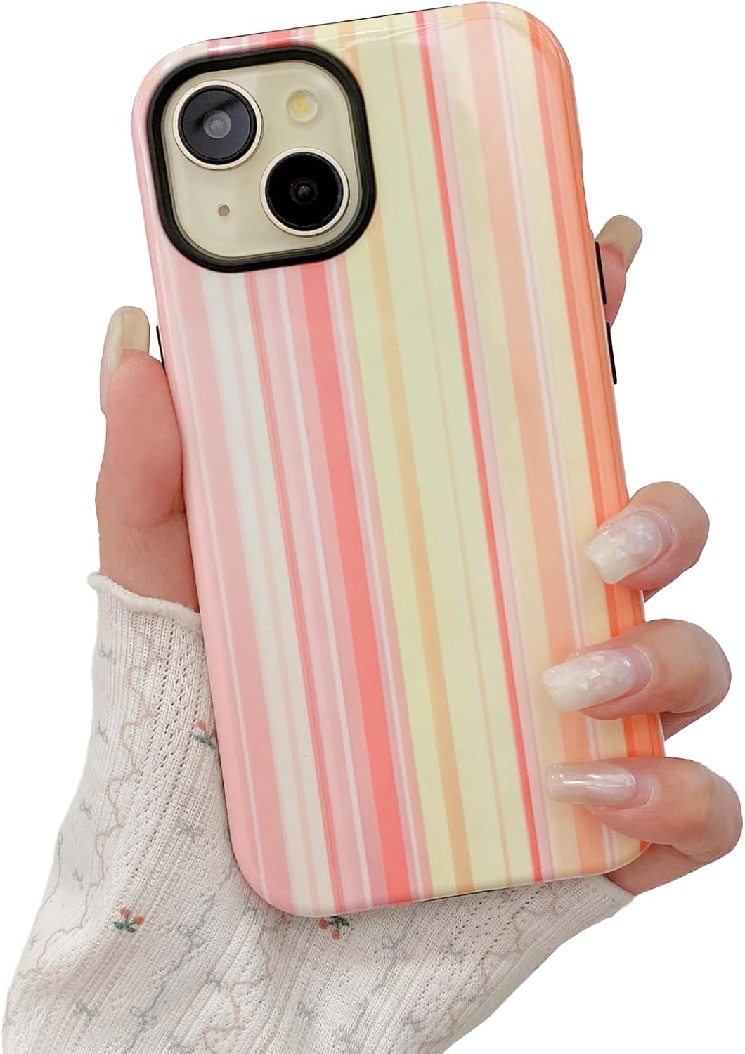 Colorful Striped Pattern Phone Case,for iPhone 13/14