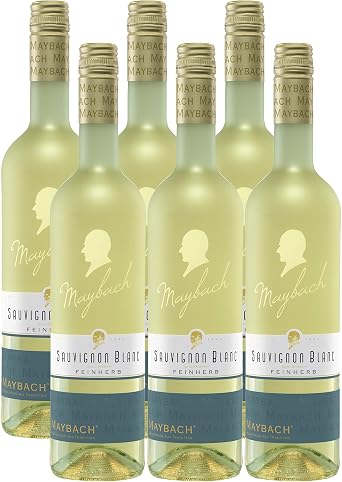 Maybach Sauvignon Blanc Qualitätswein feinherb (6 x 0.75 l)