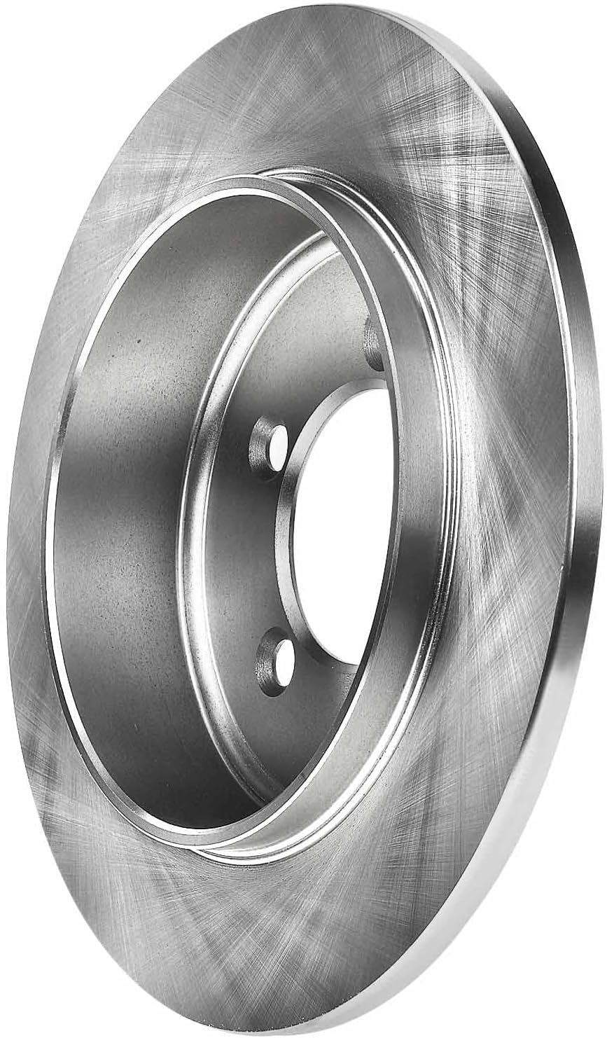 A-Premium 11.85 inch (301mm) Rear Solid Disc Brake Rotors + Ceramic Pads kit Compatible with Select Ford and Mercury Models - Explorer 2002-2005, Mountaineer 2002-2005, 6-PC Set