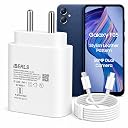 25W Pd 3A Type-C Super Fast Charging Adapter with 1M Type C Cable for Galaxy F05/F70e/F07/F17/F06/F36/F56/F16/F15/F55 /F13/Tablet/Galaxy Watch- Charge Your Device with 25 Watt USB C Fast Charger gallery image