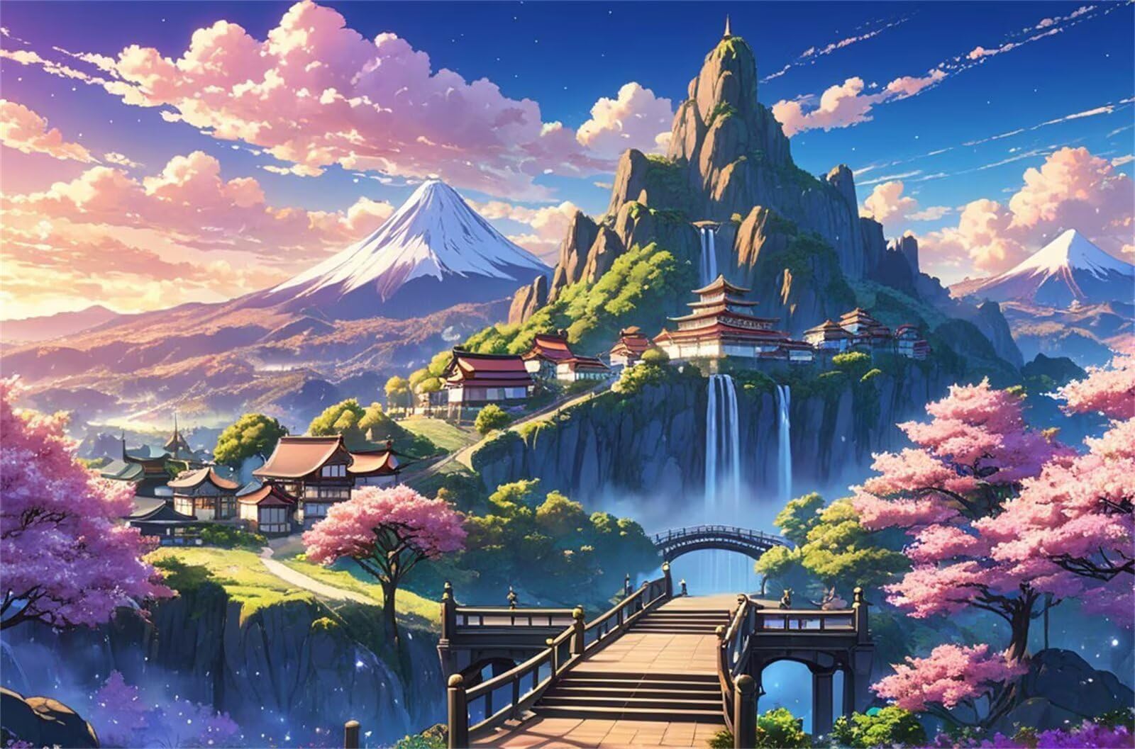 Puzzle 1314 pezzi Paesaggi architettonici per Adulti, 75x50cm Puzzle Adulti 1314 pezzi, Giochi Di Puzzle per Tutta La Famiglia, Un Regalo Festivo per Gli Amici in Una Bella Confezione