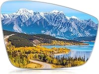 Vista 1 de BDFHYK Cristal de espejo compatible con VW 2012-2019 Beetle 2011-2018 Jetta 2012-2017 Passat con adhesivo de tamaño completo que reemplaza 5c6857522