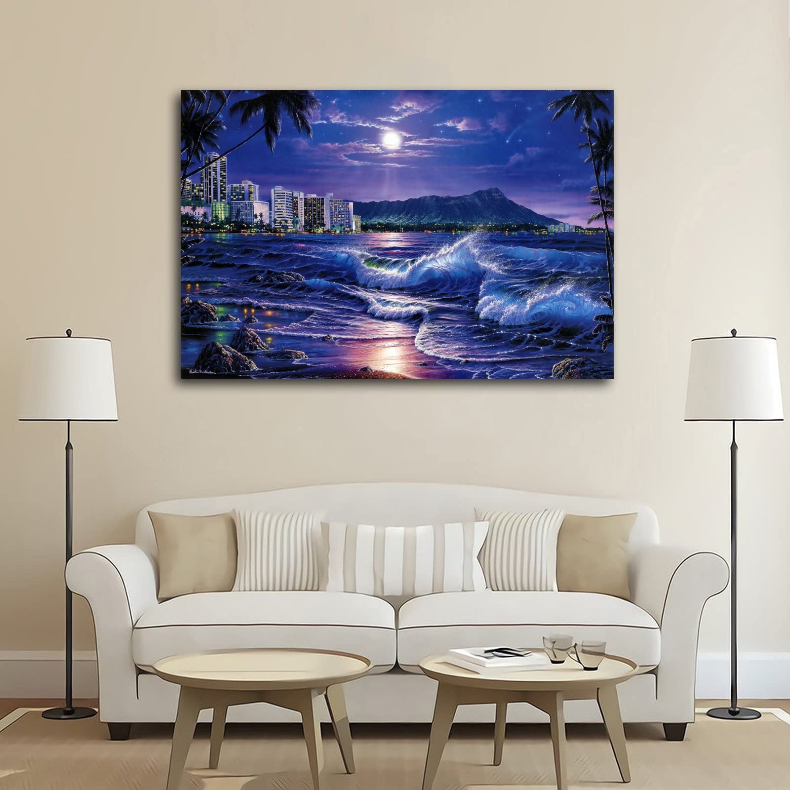 Amazon.com: Christian Riese Lassen Waikiki Romance Poster