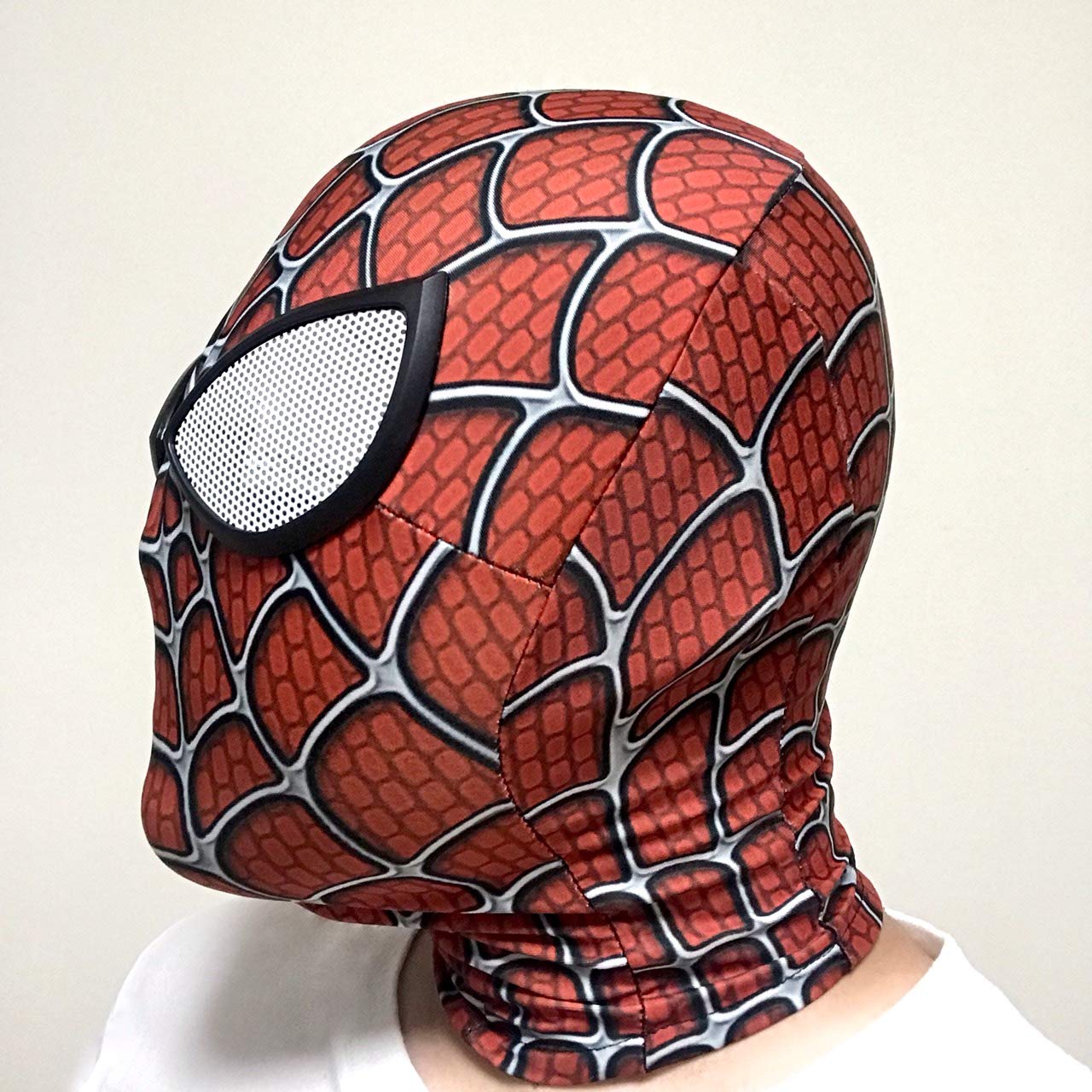 スパイダーマンマスク 2099スパイダーマンマスク、3Dフェイスシェル付きカスタマイズ