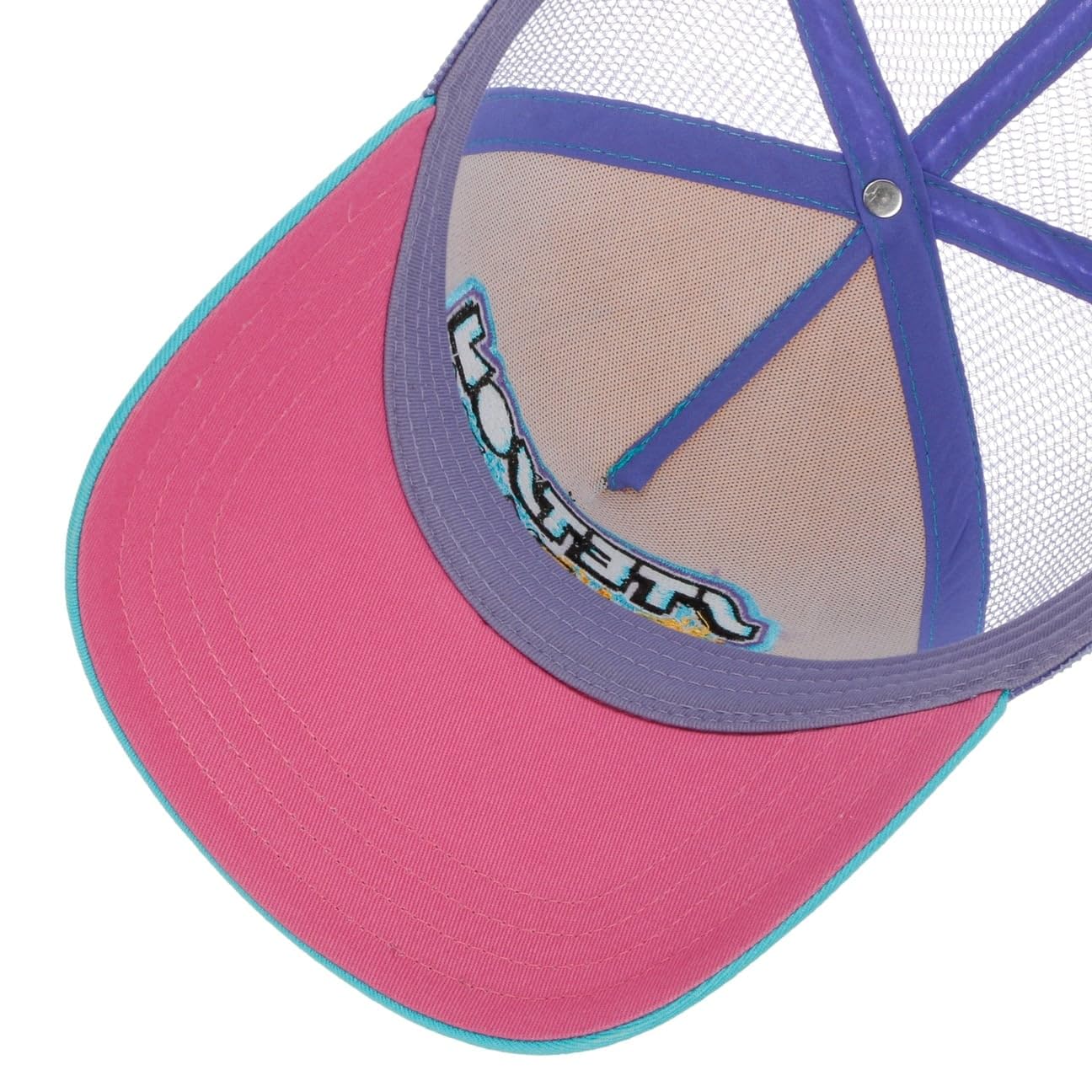 Stetson American Heritage 80s Trucker Cap Basecap Truckercap Truckercap - Gorra de malla para hombre y mujer, con visera y visera