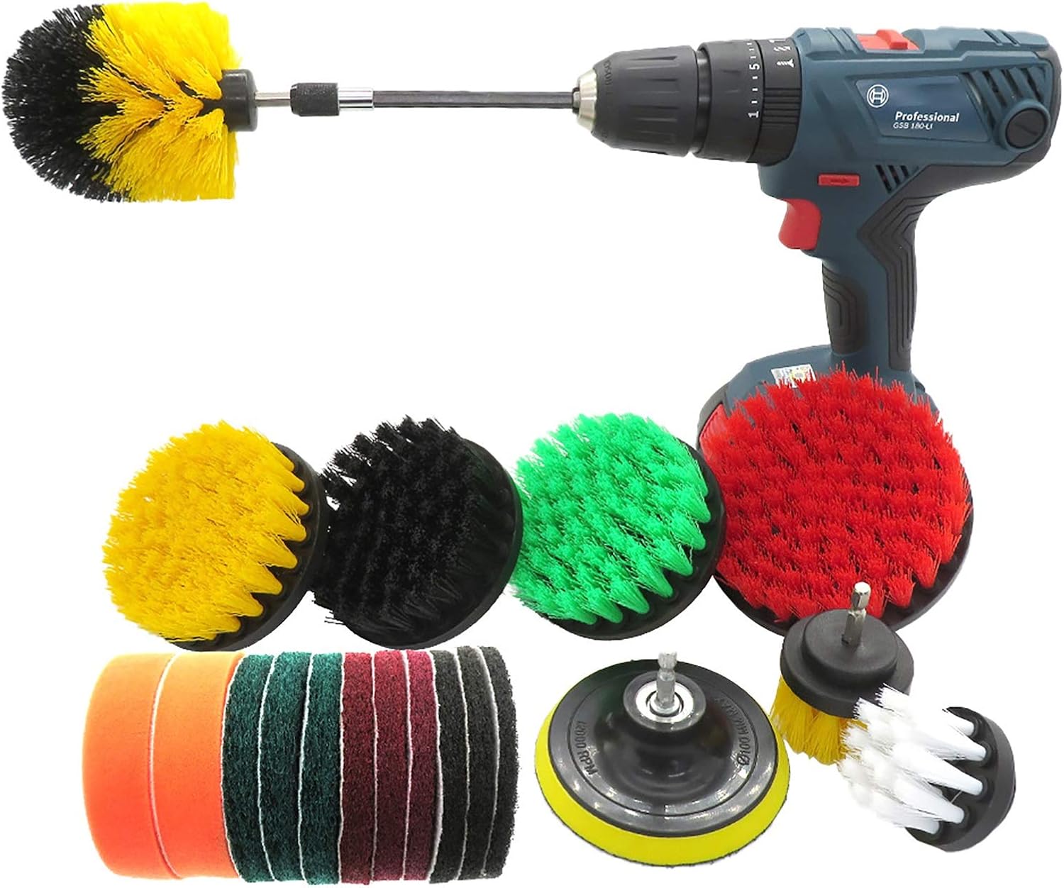 Cleaning Brush Kit Drill Brush 20Piece Drill Brush