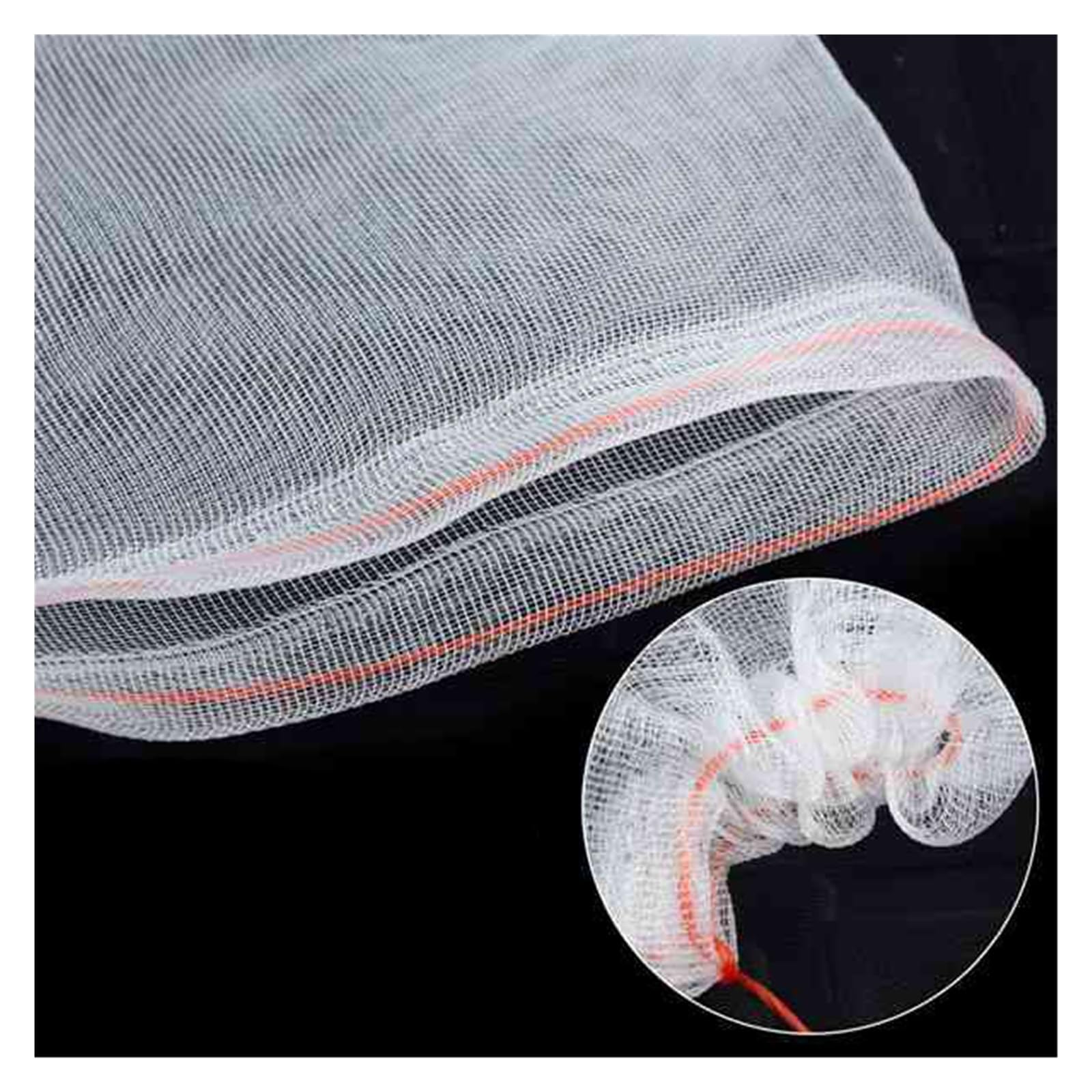 100 Uds Bolsa de Malla de UVA for Frutas y Verduras Bolsa multifunción Bolsas de protección de Frutas Reutilizables(30 x 20 cm)