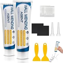 Drywall Patch Repair Kit, 2 Pack Wall Mending Agent for Holes & Cracks - Wall Repair Paste for Nail Holes, Dents & Efficient Crack Repair