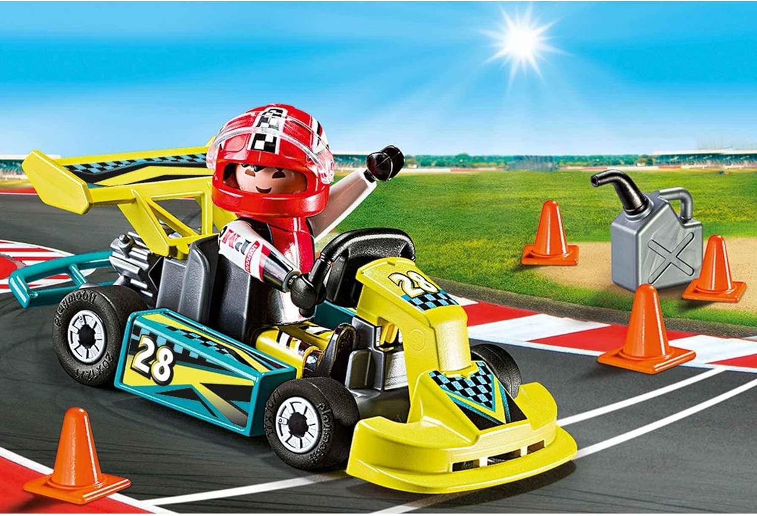 Playmobil Go-Kart Racer Carry Case Building Set