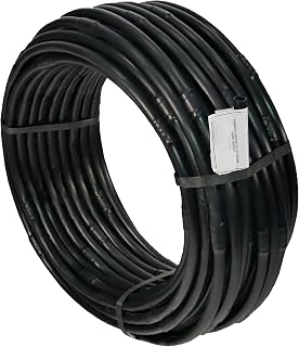 DRIPALIA Tubería de Goteo de 16mm con Goteros Integrados a 50 cm - Color Negro - Accesorios de Riego por Goteo - Caudal de 2 L/H - Resistente a los Rayos UV - Fabricado en España (50)