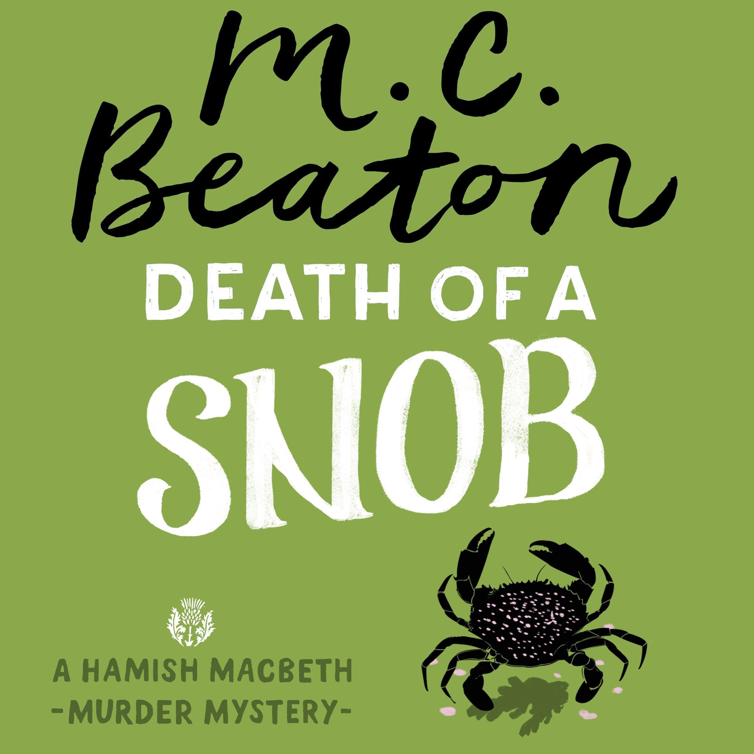 Cover art for Death of a Snob