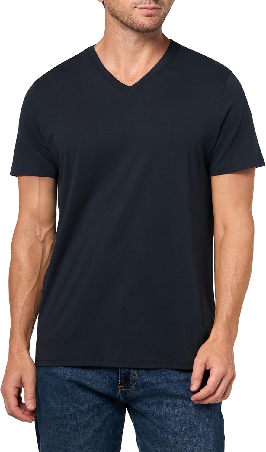 Anthony Thomas Melillo Mens Classic Jersey Short Sleeve V-Neck Tee