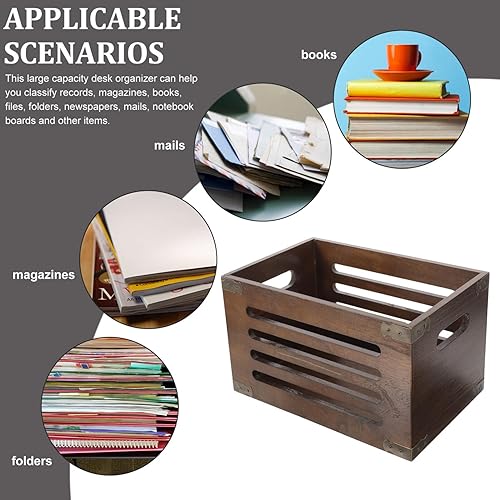 Miniatura 8 de EXCEART Soporte de almacenamiento de artículos diversos, contenedores de escritorio para aula, estuche de almacenamiento de cocina, organizador para