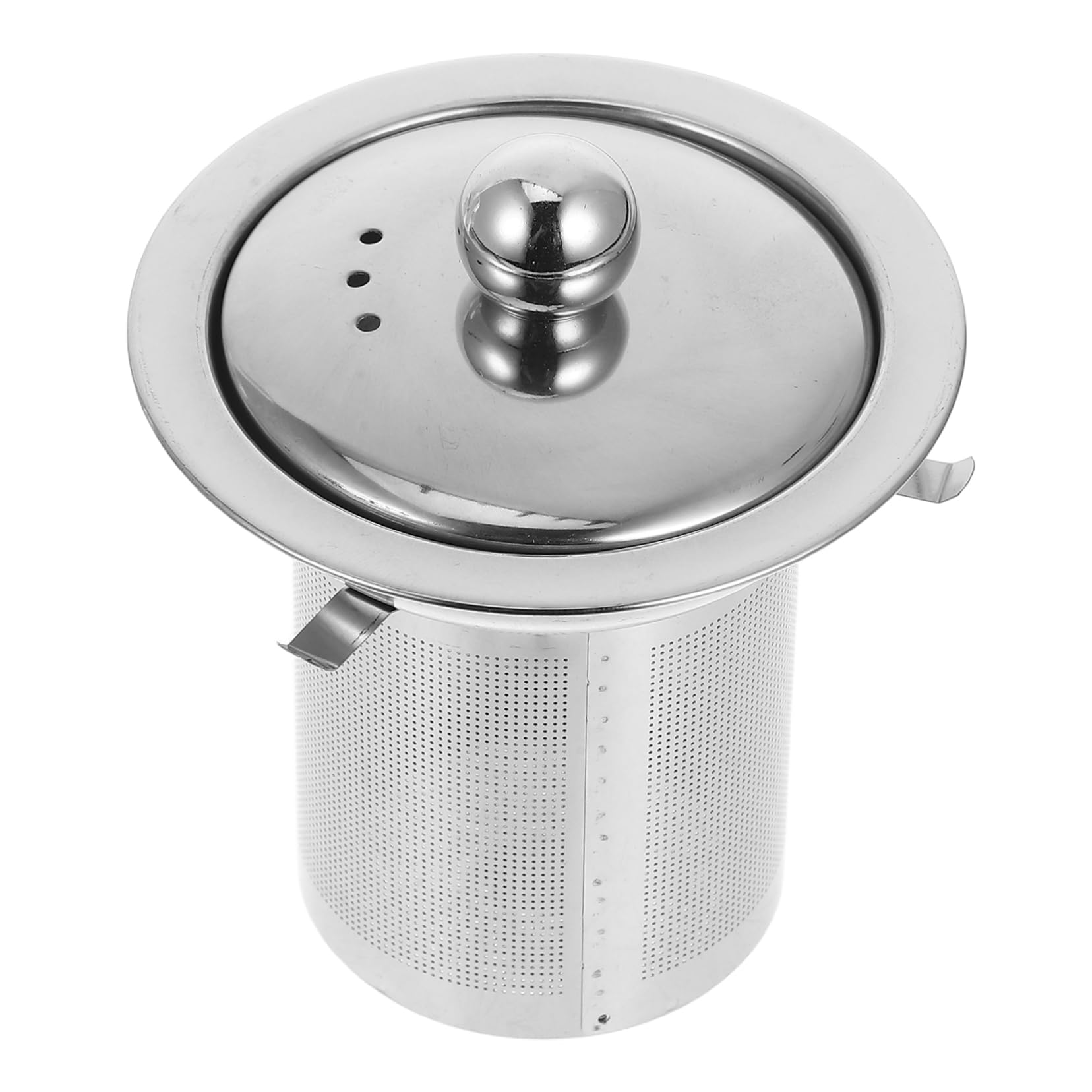 VOSAREA Stainless Steel Tea Infuser Portable Fine Mesh Strainer for Loose Leaf Tea Easy to Clean for Home Office Use