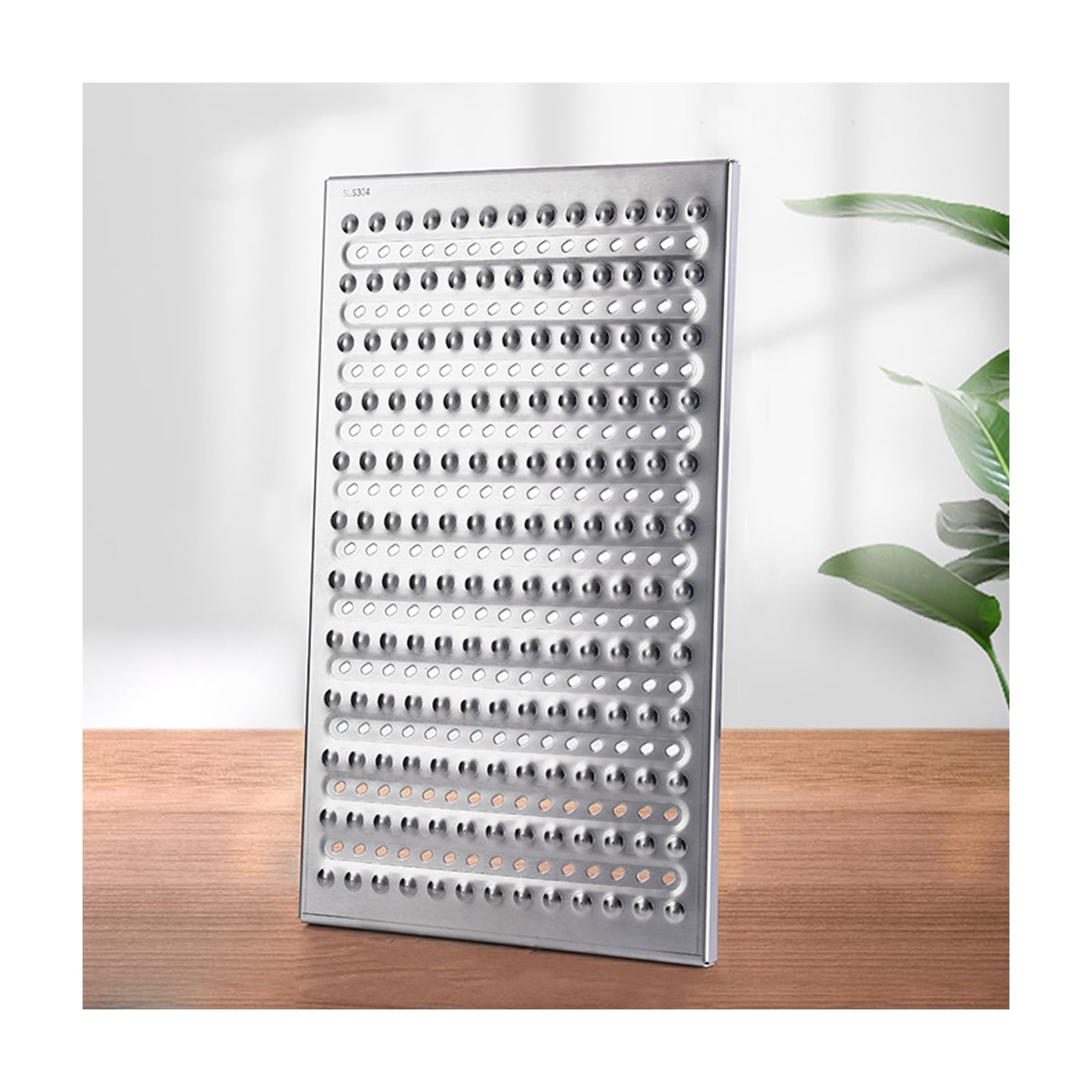 Couvercle d'inspection de bassin d'égout en acier inoxydable avec grille extérieure