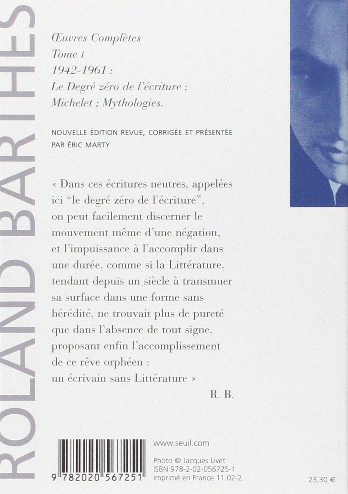Oeuvres complètes: Tome 1, 1942-1961