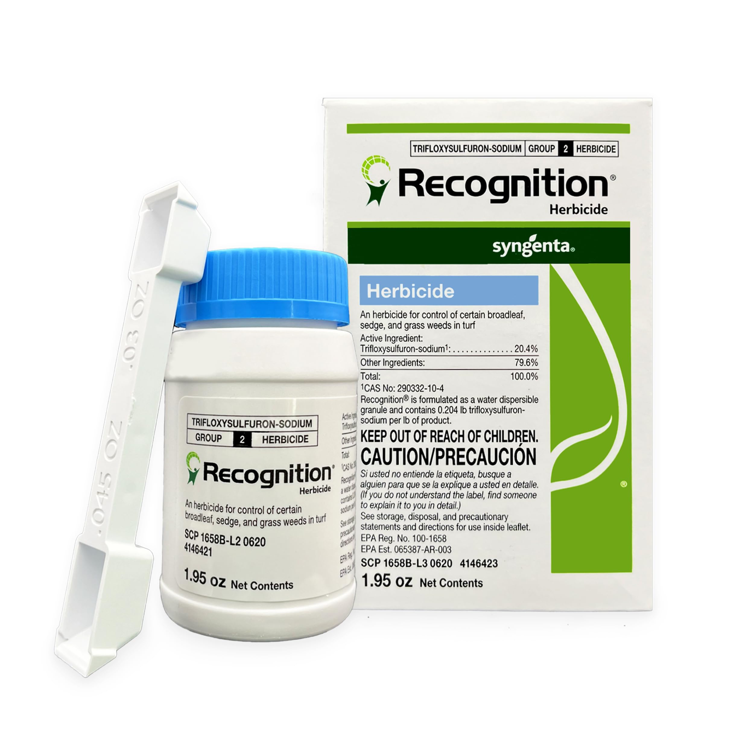 Recognition Post-Emergent Herbicide. (1.95 oz) Water Dispersible Granule Weed Killer - Post Emergence Weed Control