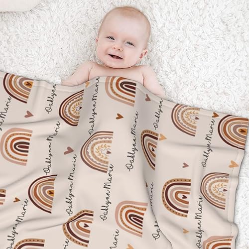 Miniatura 123 de Mantas de bebé personalizadas para niños y niñas, regalos personalizados para bebés, mantas de bebé personalizadas para niñas y niños, artículos