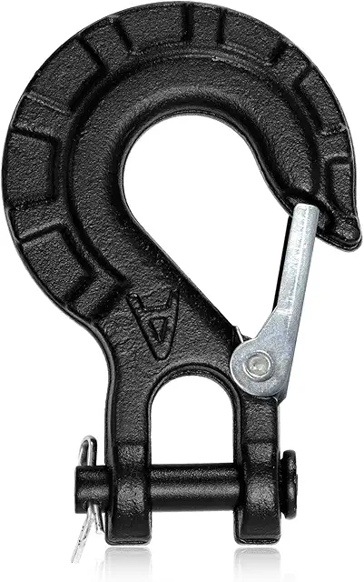 Crochet de Levage Émerillon Sécurité 3200kg pour Haltérophilie et Construction