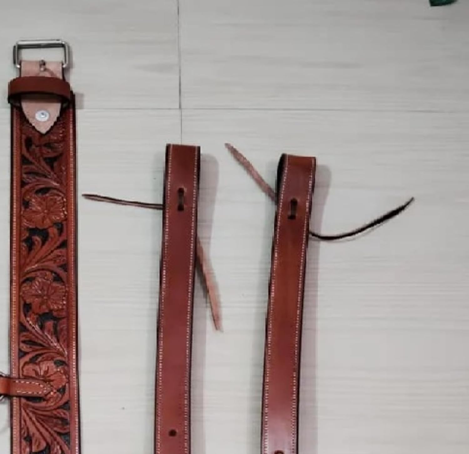 Super Quality HeavyDuty Wide Roper Ranch Trail Back Flank Cinch/All Customixation Available Size Long End to End