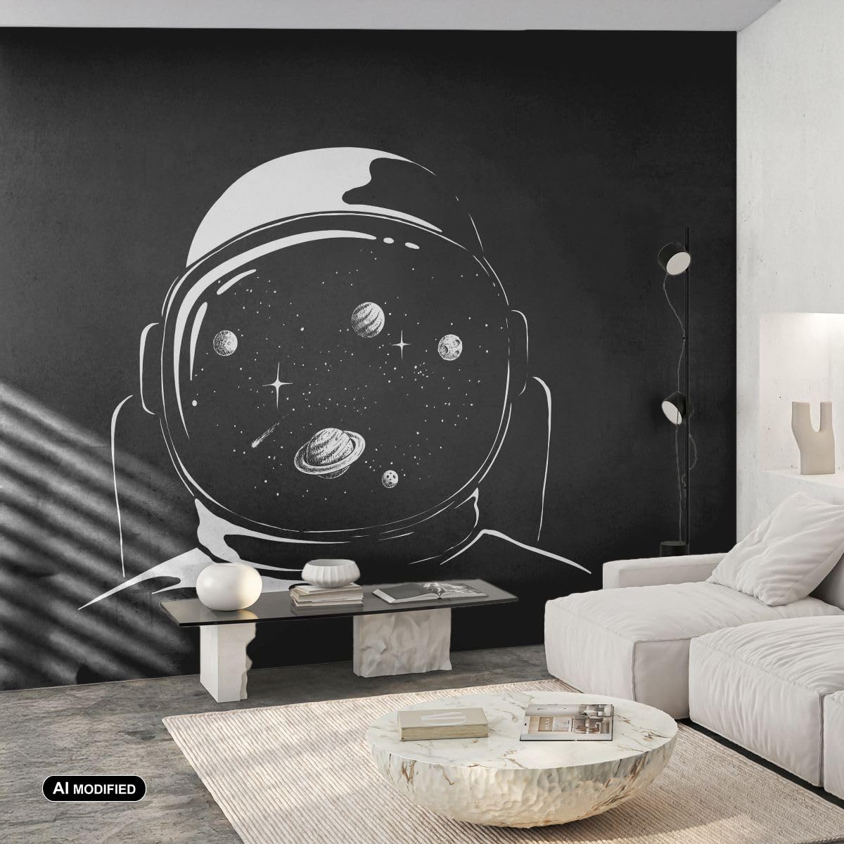ARTTOR Fotomural 350x256 cm Papel Pintado Infantil Espacio - 5341 - WF1