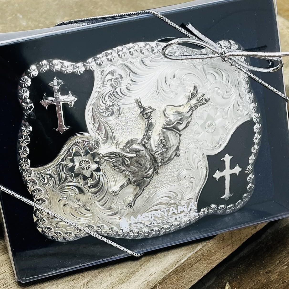 Montana Silversmiths Western Lifestyle Rodeo Series Made in the USA Belt Buckle - Image 5