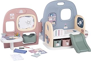 SMOBY: Childcare Center Playset - Kids Play Center for Baby Dolls, 5 Play Areas & 27 Accessories Included, Ages 3+