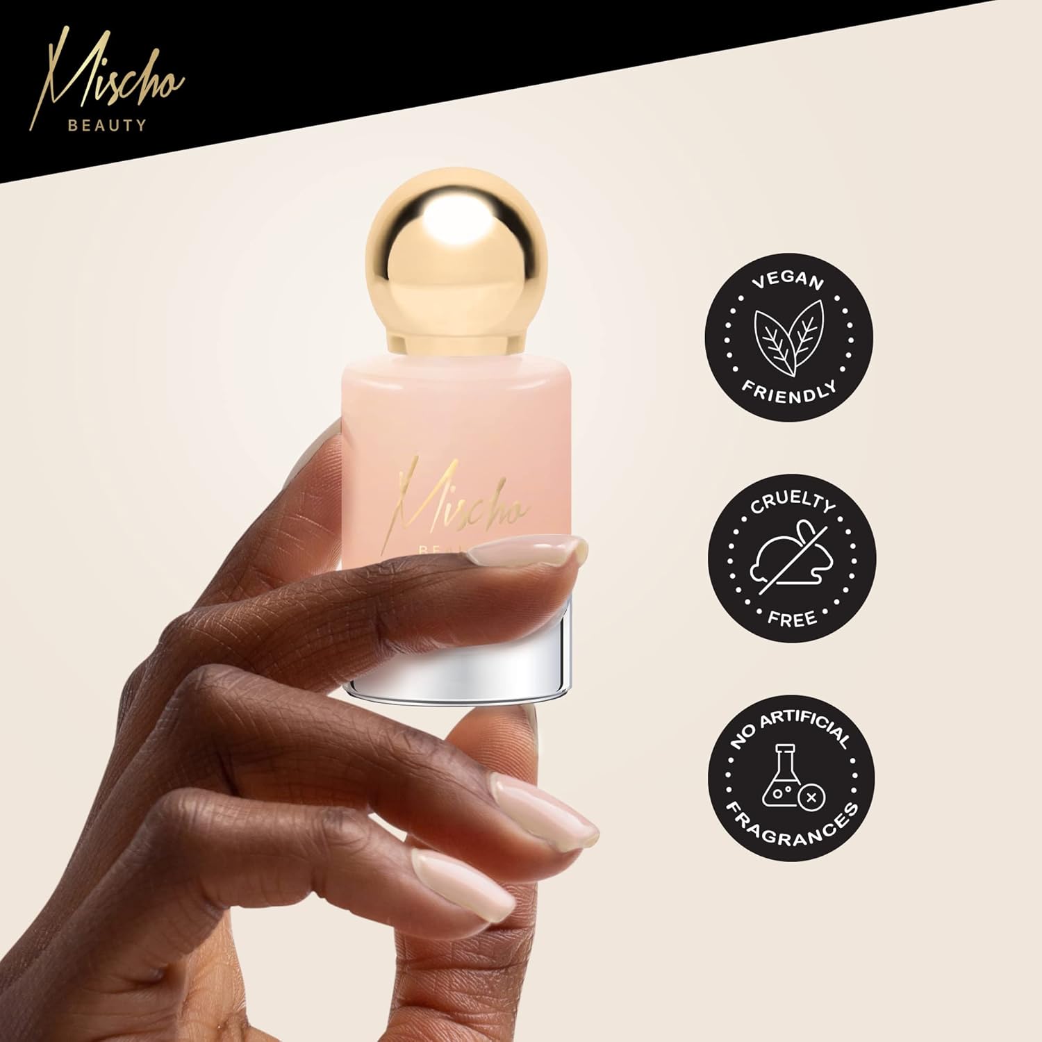 mischo – Light Pink Nail Polish, Je Ne Sais Quoi – Luxe Peach, Coral Nail Polish, Luxury Vegan Nail Polish, Chip Resistant Gel-Like Polish, 10 Free & Animal Cruelty Free, 0.37 fl oz (Pack of 1) 3 mischo – Light Pink Nail Polish, Je Ne Sais Quoi – Luxe Peach, Coral Nail Polish, Luxury Vegan Nail Polish, Chip Resistant Gel-Like Polish, 10 Free & Animal Cruelty Free, 0.37 fl oz (Pack of 1)