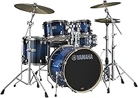 Yamaha Stage Custom Birch 5pc Drum Shell Pack - 22" Kick, 14" Snare, Deep Blue Sunburst SBP0F50DUS