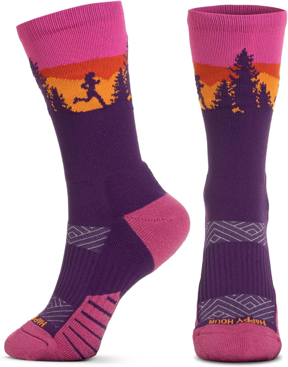 Inspirational Athletic Running Socks | Mid-Calf | Multiple Designs