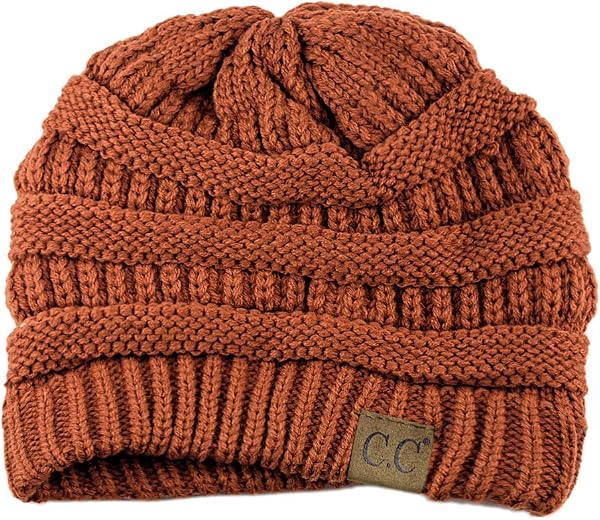 C.C Bonnet Slouch Unisexe tricoté, pour Un Look Fabuleux Lors de Vos activités Hivernales. - 4
