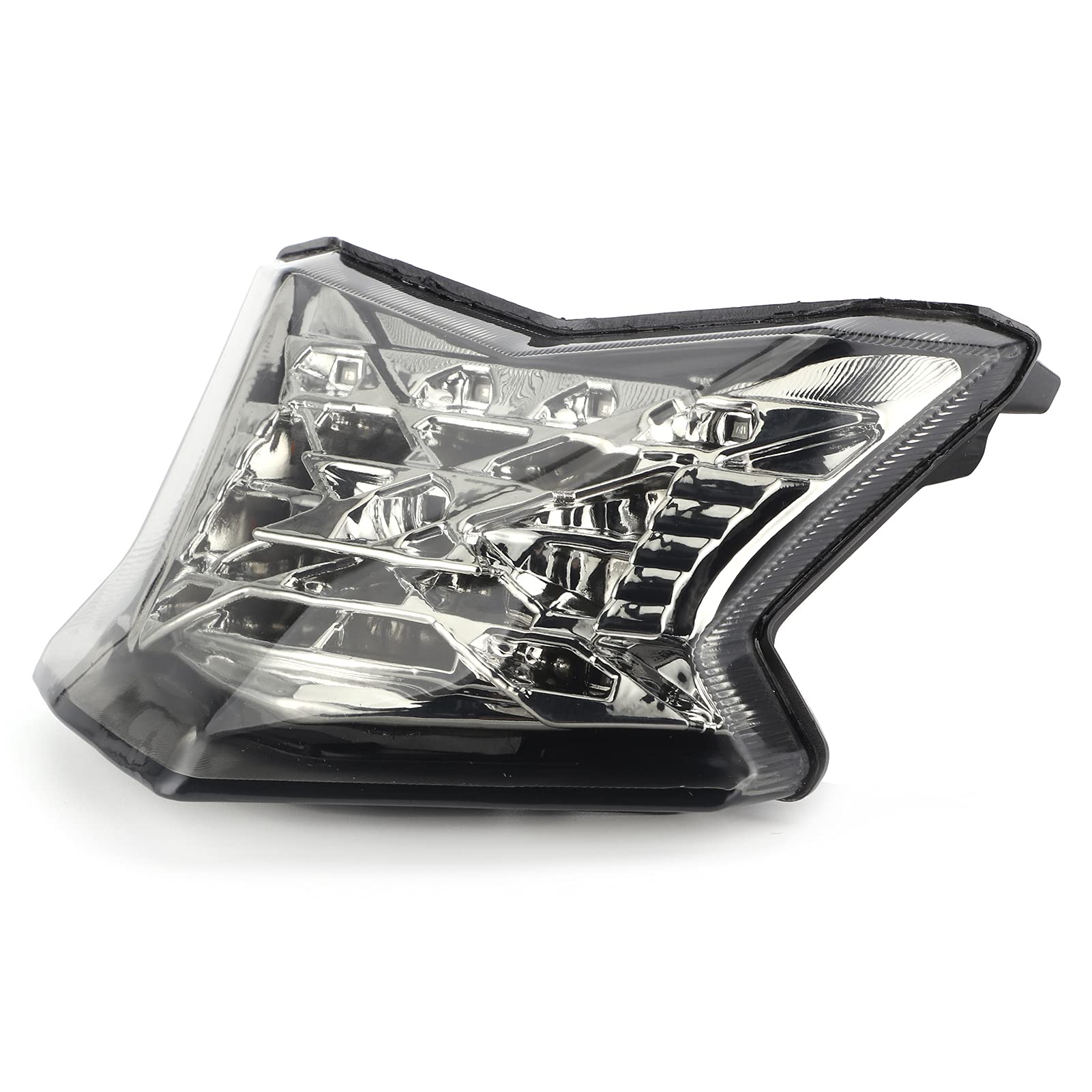 Montaje de luz trasera LED para motocicleta, lente transparente compatible con Kawasaki Z900/Z650/Ninja 650 2017 2018 2019