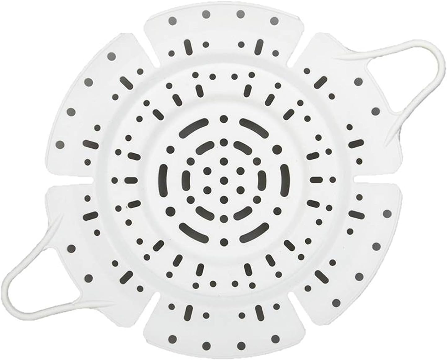 Granite Ware Universal Silicone Steamer, 7.5 to 16-Quart, White