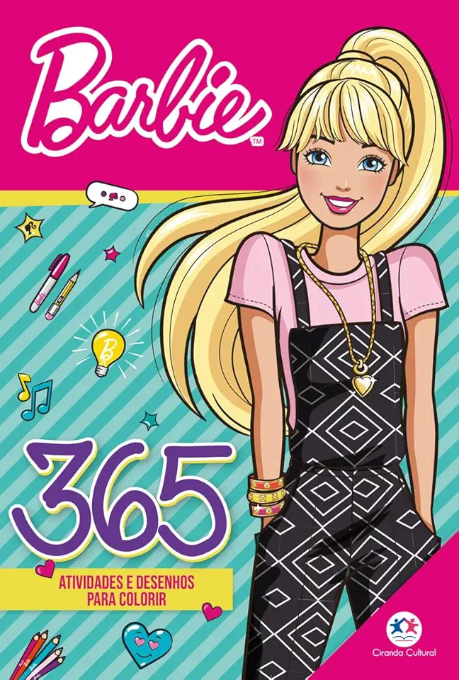 Barbie - 365 atividades e desenhos para colorir