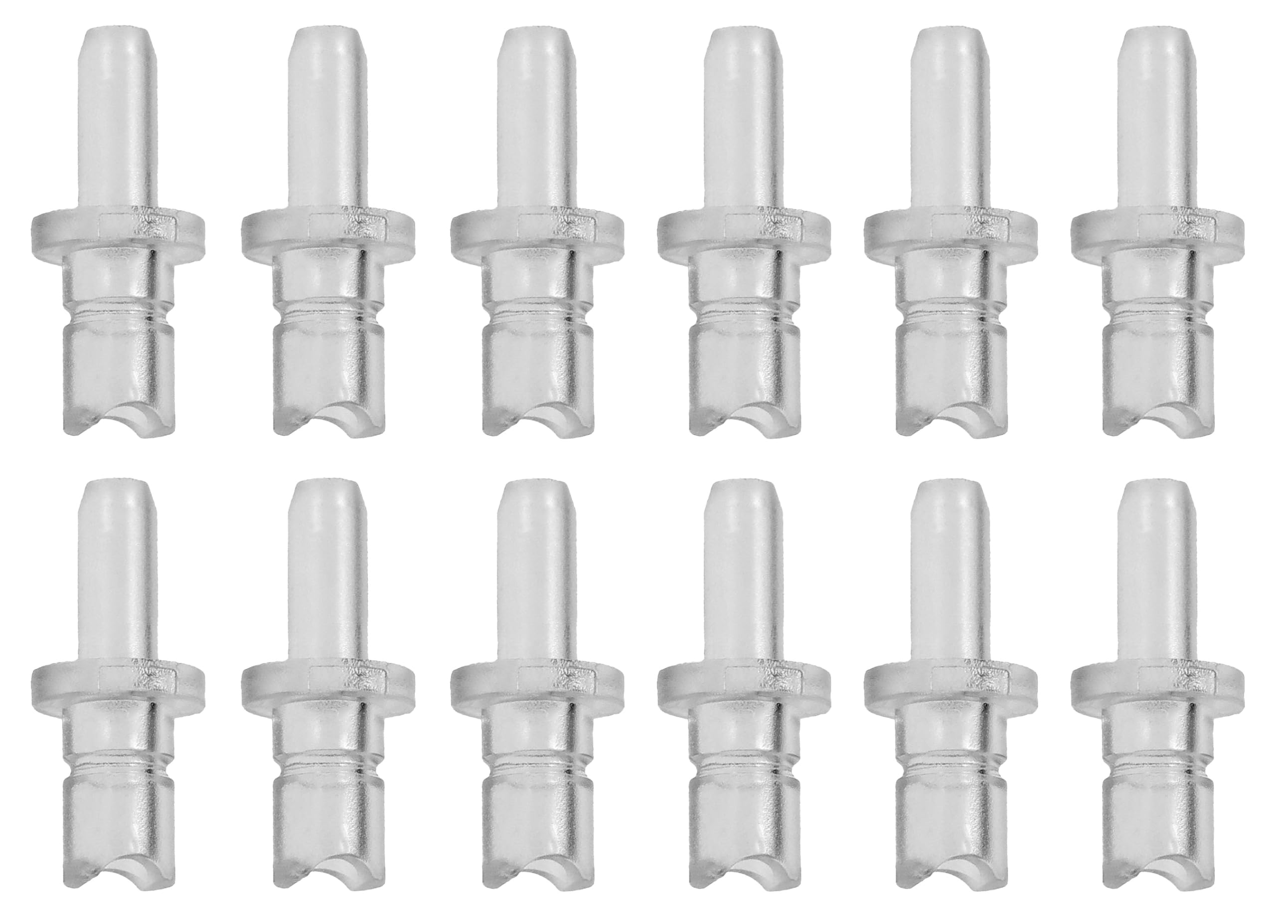 12x Transparent Milk Nipple 45413 for Jura Milk System, Compatible with Fully Automatic Coffee Machines ENA E8, GIGA 6 10 W10, Impressa J6 J8 J8twin Z5 Z6 Z7 Z8 Z9 Z10, S8 S80 WE8
