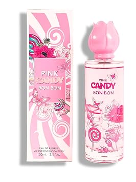 PINK CANDY BONBON EAU DE PARFUM POUR FEMME 3.4 FL. Oz. Floral Fruity Gourmand fragrance for women.
