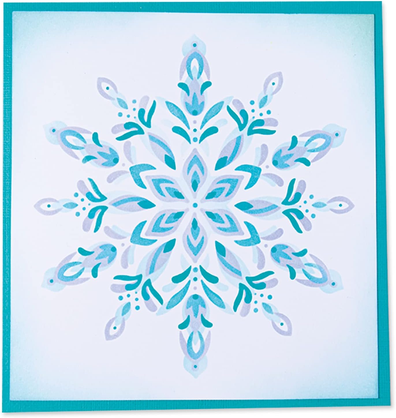 Sizzix Layered Reusable Stencils for Crafts 4PK Snowflake | 664932 | Chapter 4 2022