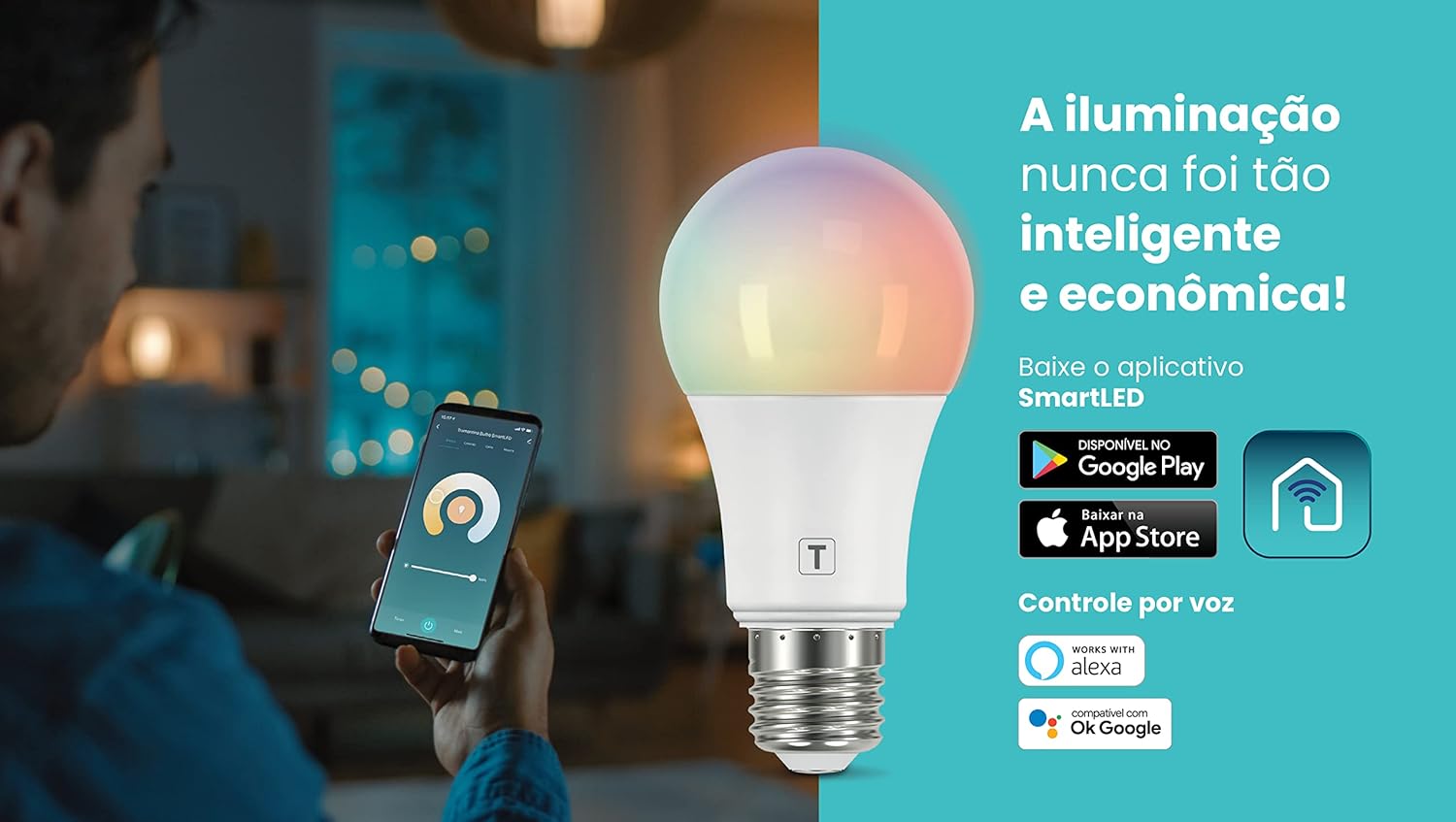 Avaliação Lâmpada Smart Led 10W E27 Tramontina Wi-Fi 2 71Pfk5C+M6L. Ac Sl1500